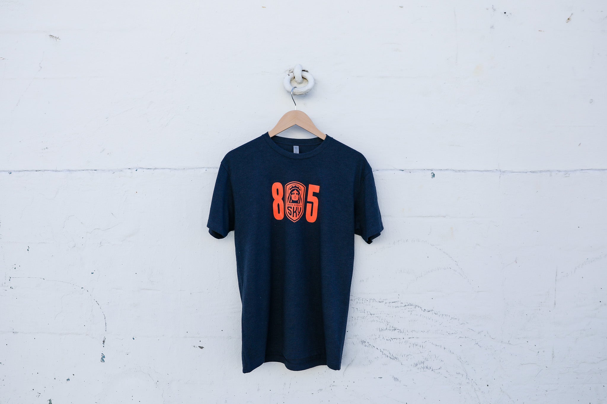805 SB SKY FC Tee - Heathered Sky Navy