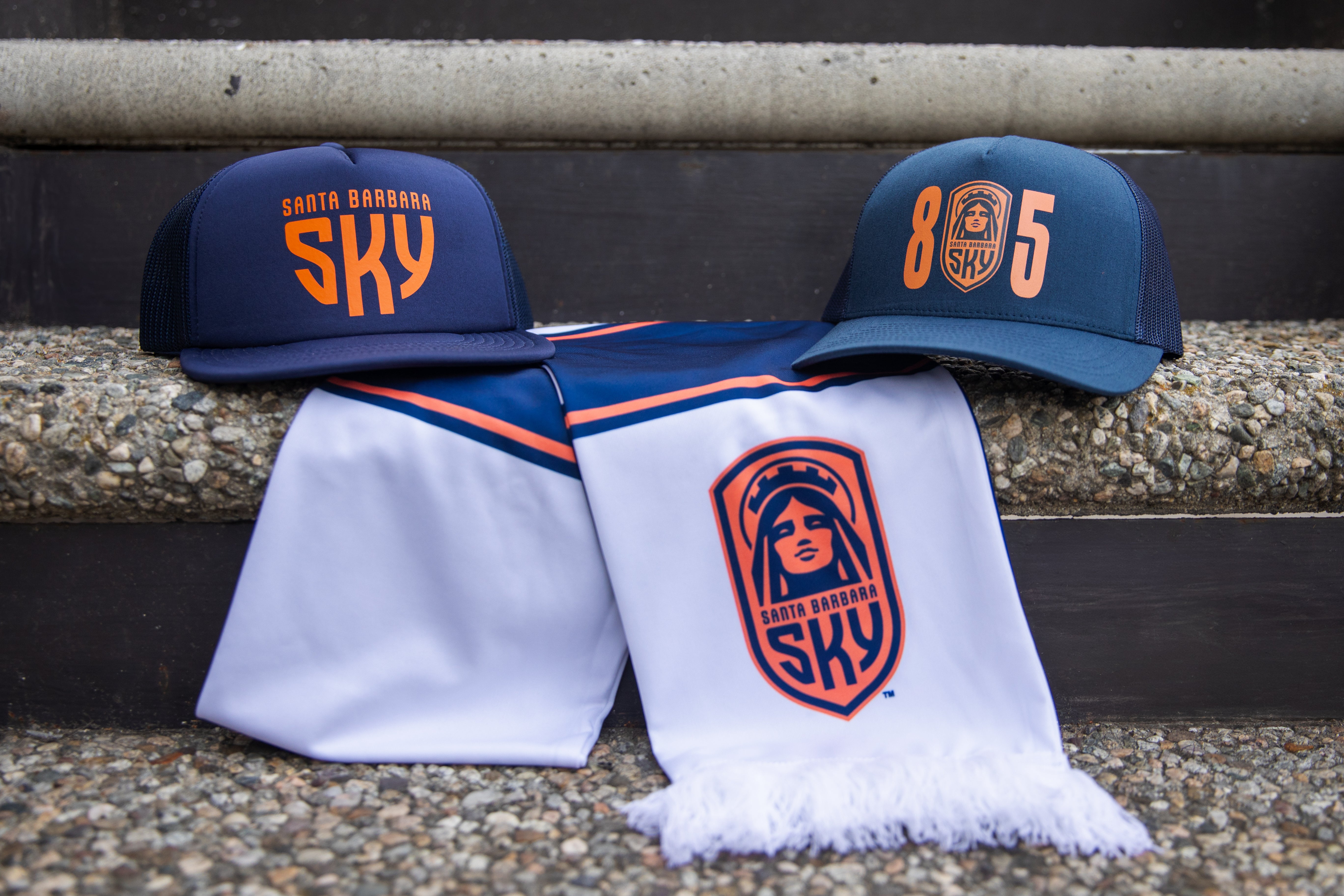 805 - SB SKY FC Trucker Hat