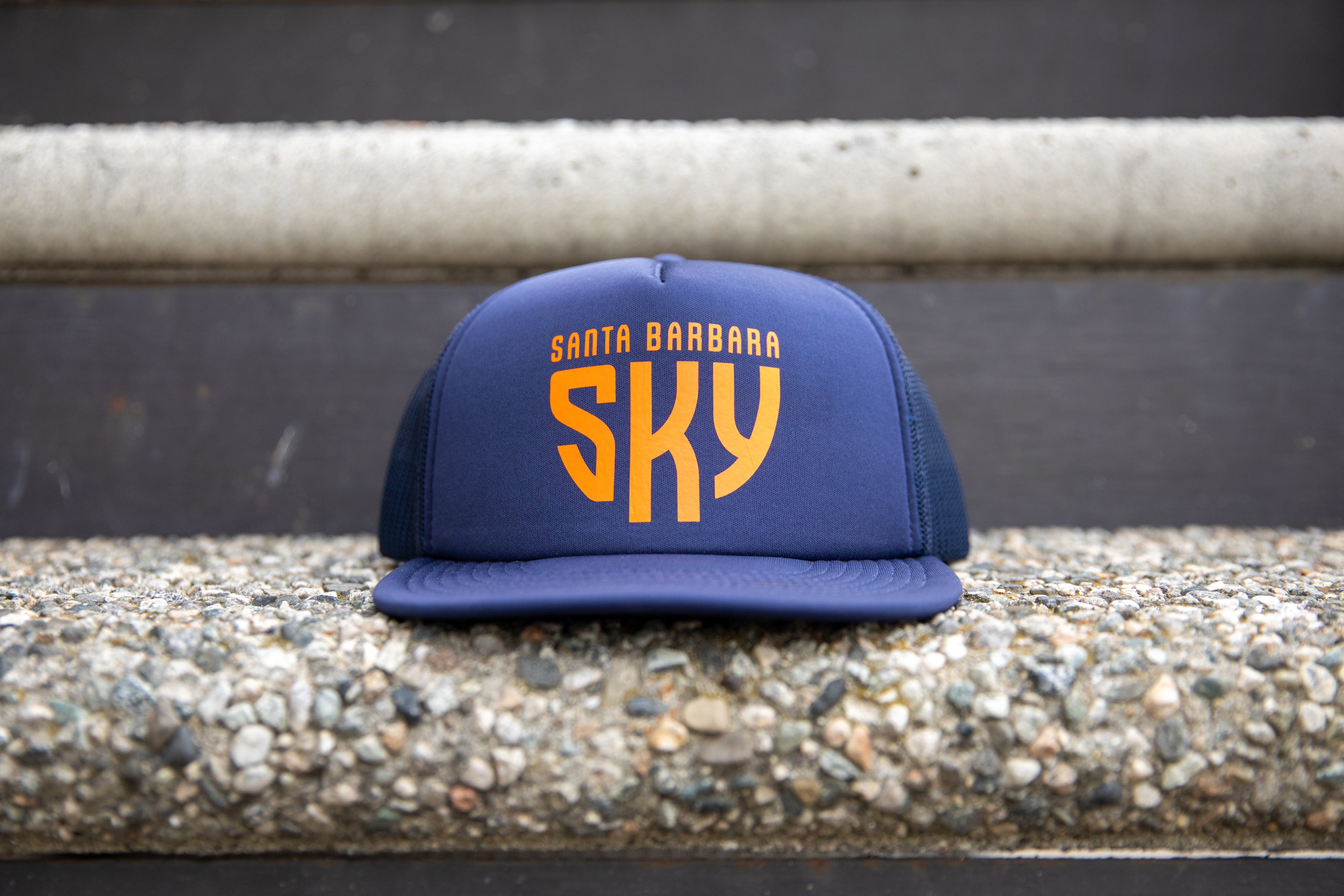 Santa Barbara SKY Foam Trucker Hat