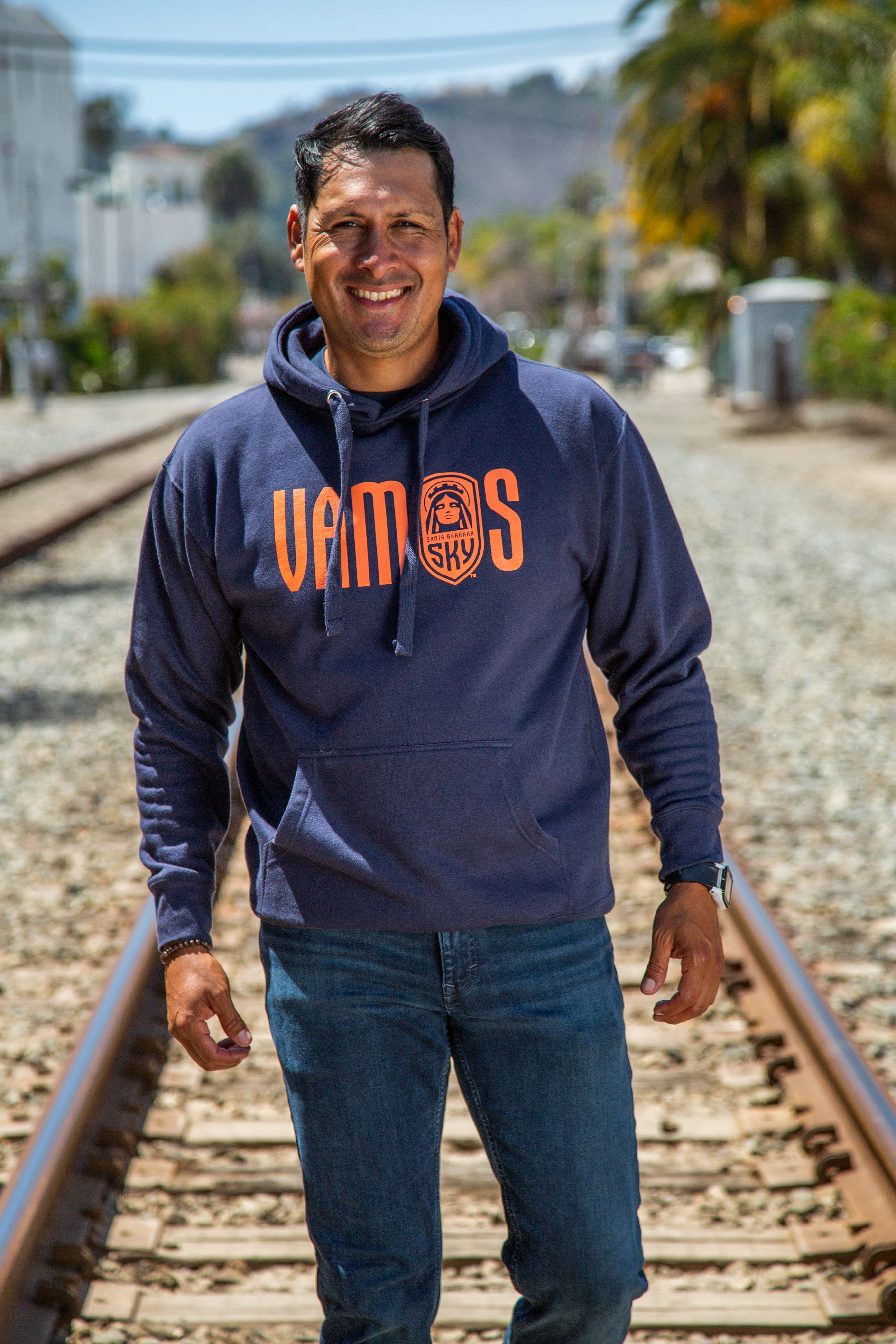 Unisex - VAMOS SB SKY FC Hoodie - Sky Navy