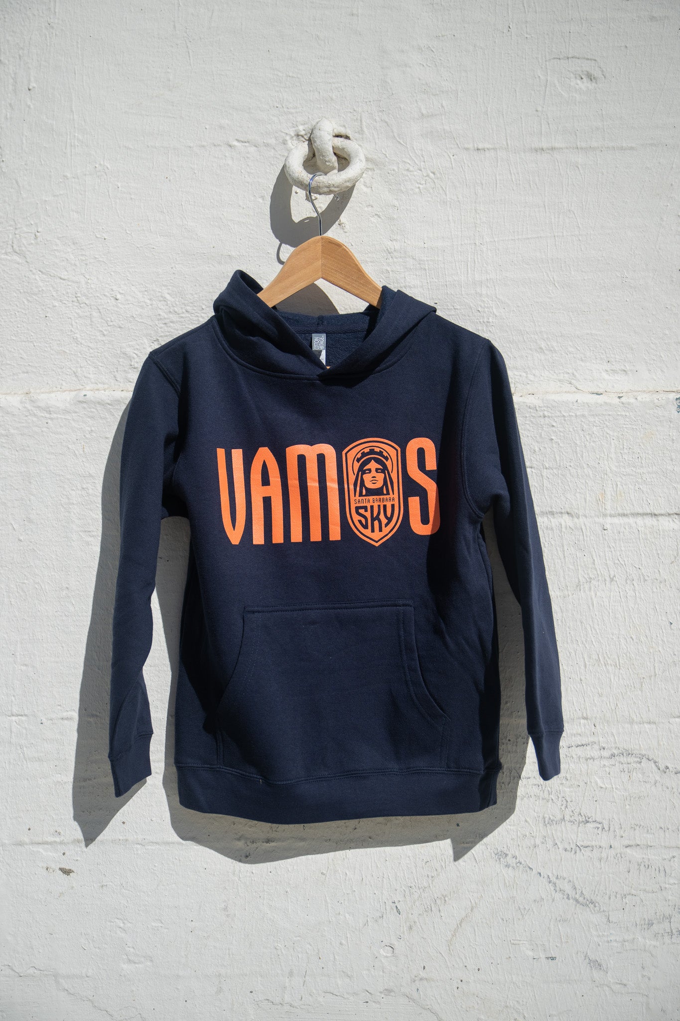 Youth - VAMOS SB SKY FC Hoodie - Sky Navy / Terracotta