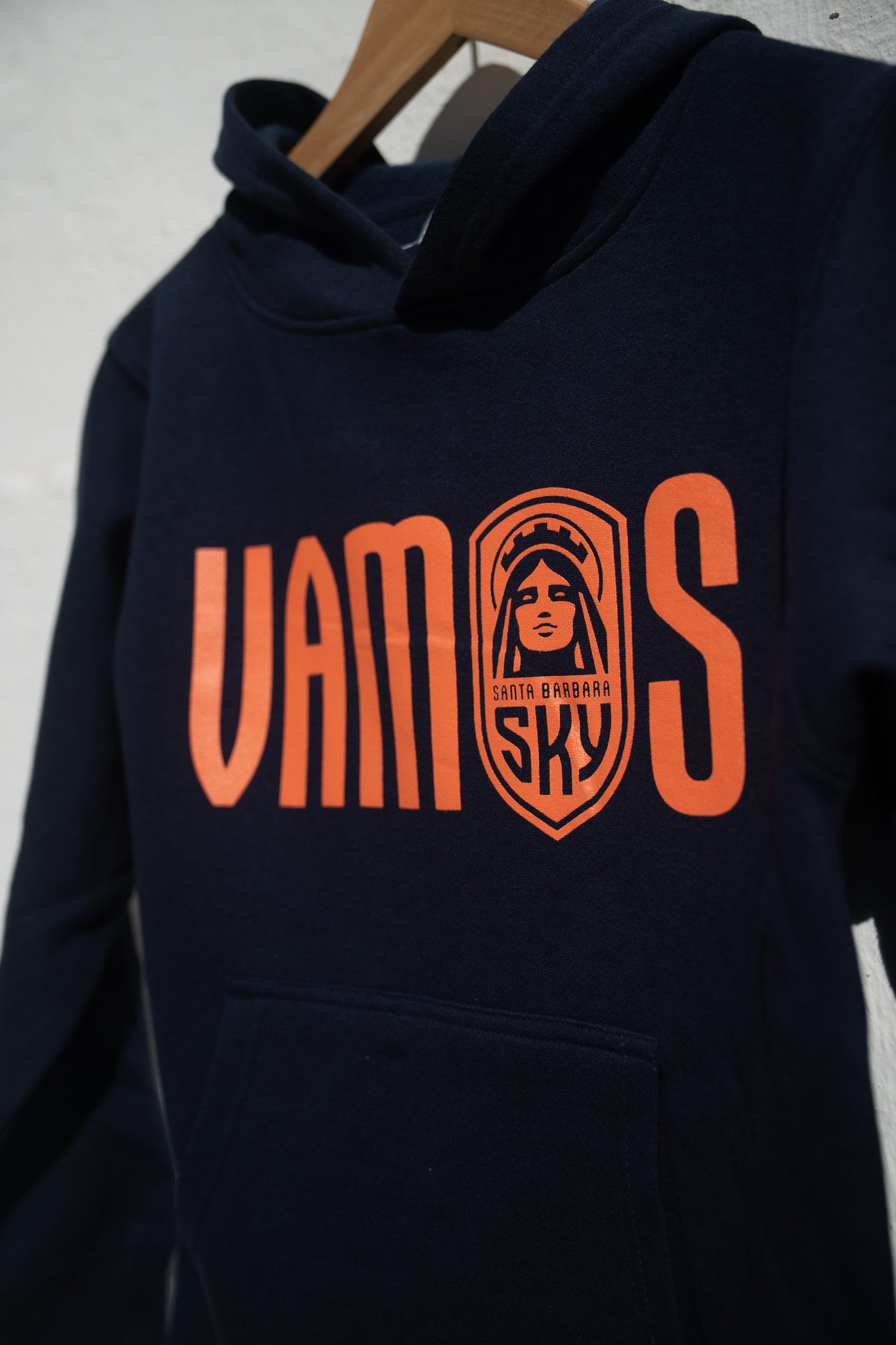 Youth - VAMOS SB SKY FC Hoodie - Sky Navy / Terracotta