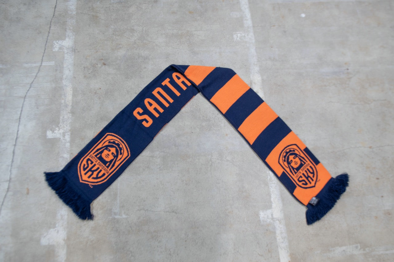 Santa Barbara SKY FC - Wool Scarf - Navy