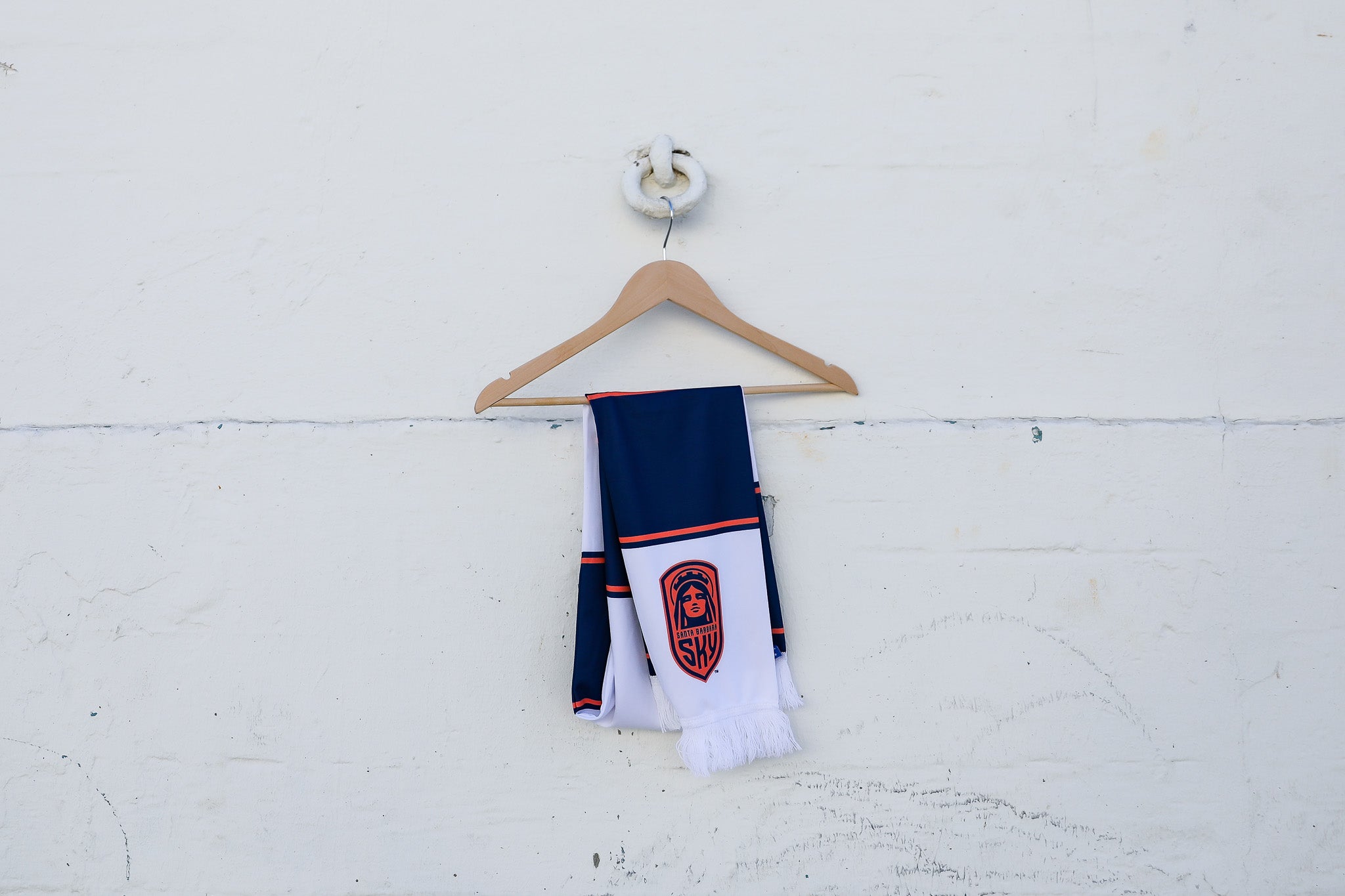 Santa Barbara SKY FC - Summer Scarf - White