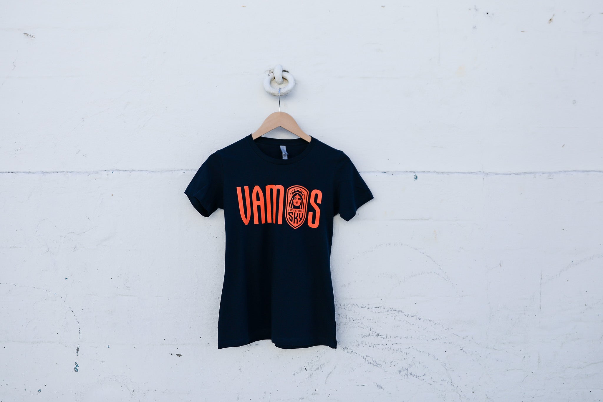 Women's - VAMOS SKY FC Tee - Sky Navy