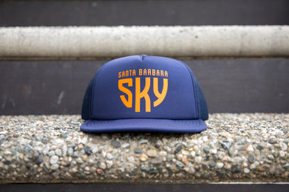 Santa Barbara SKY Foam Trucker Hat