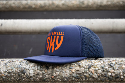Santa Barbara SKY Foam Trucker Hat