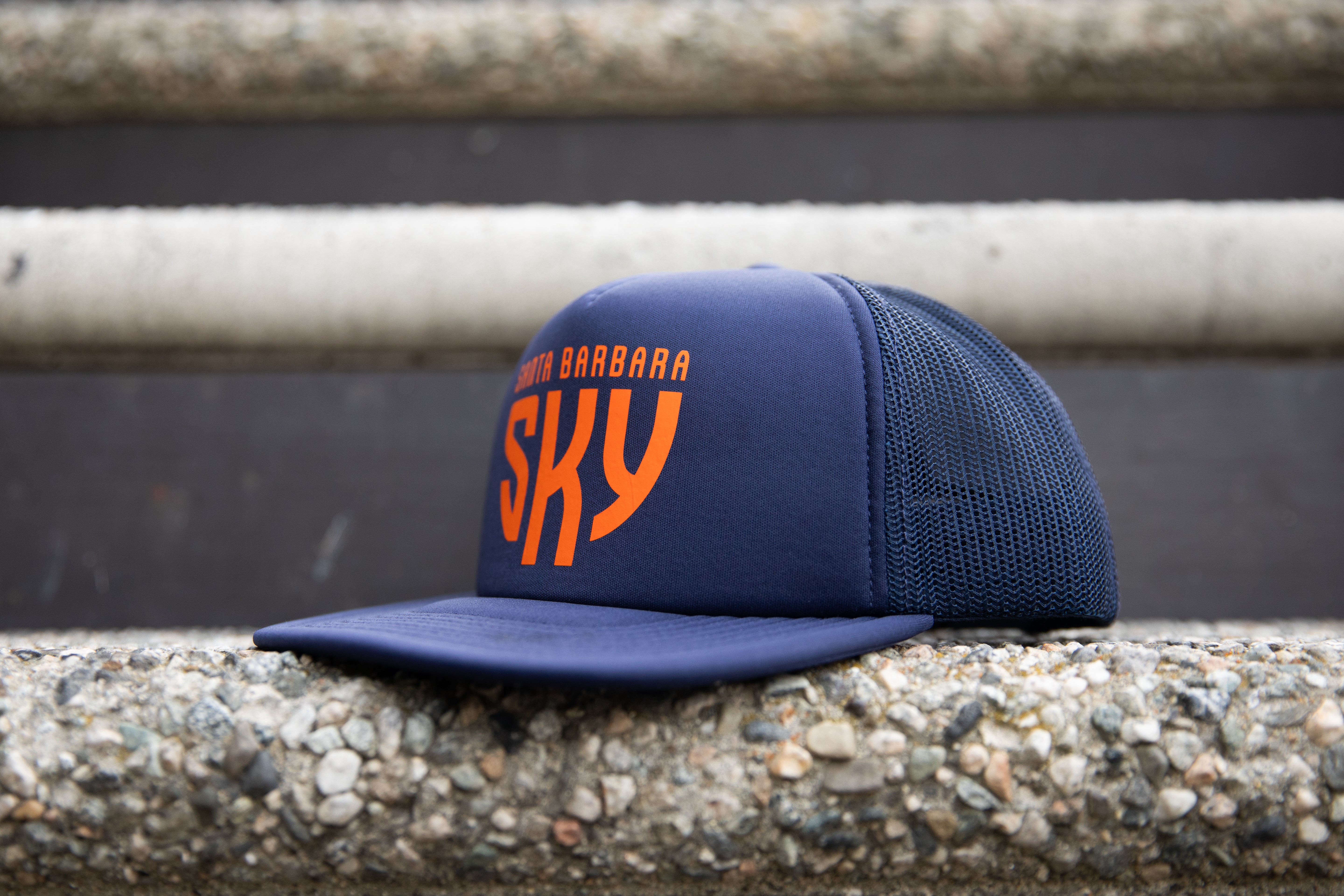 Santa Barbara SKY Foam Trucker Hat