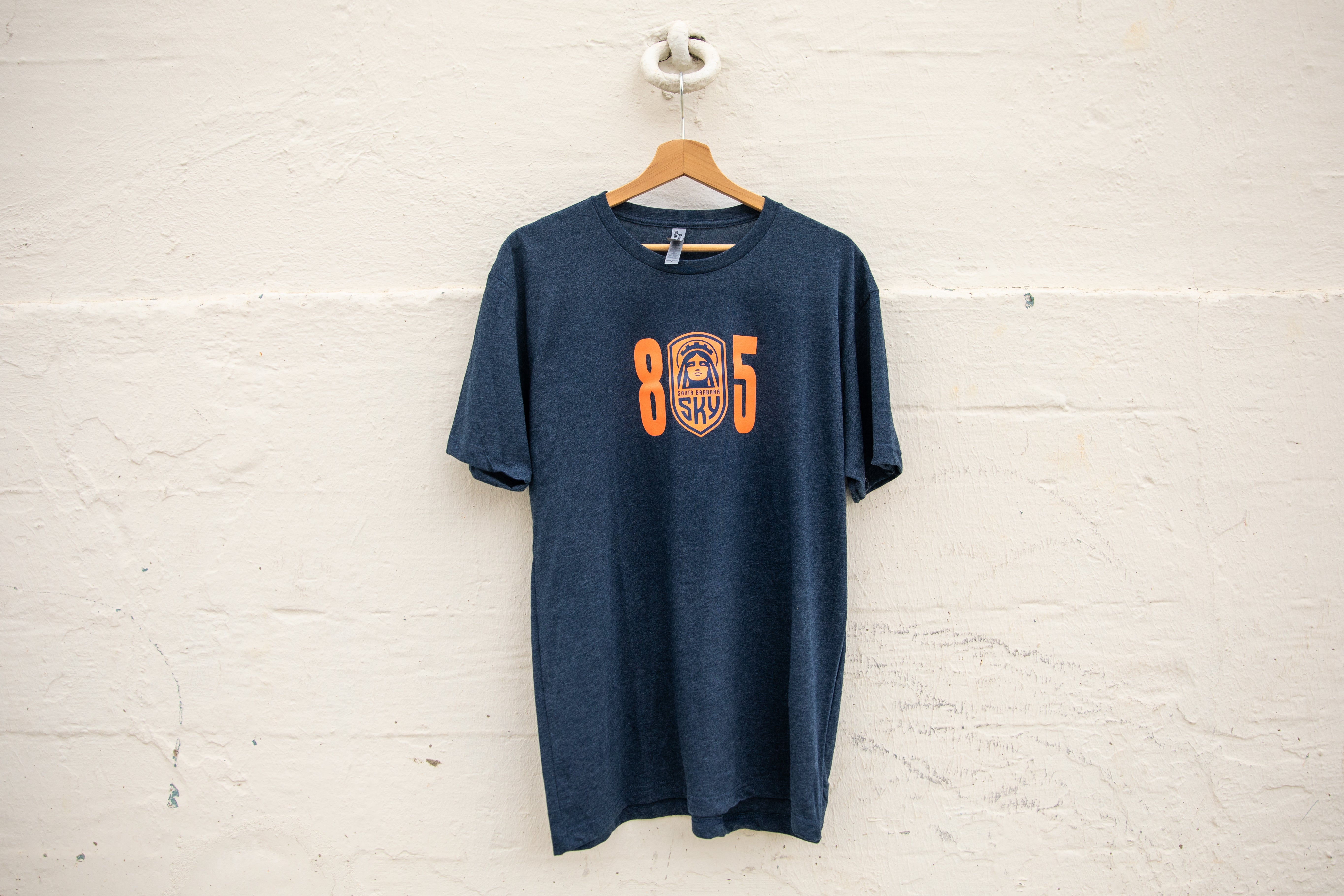 805 SB SKY FC Tee - Heathered Sky Navy
