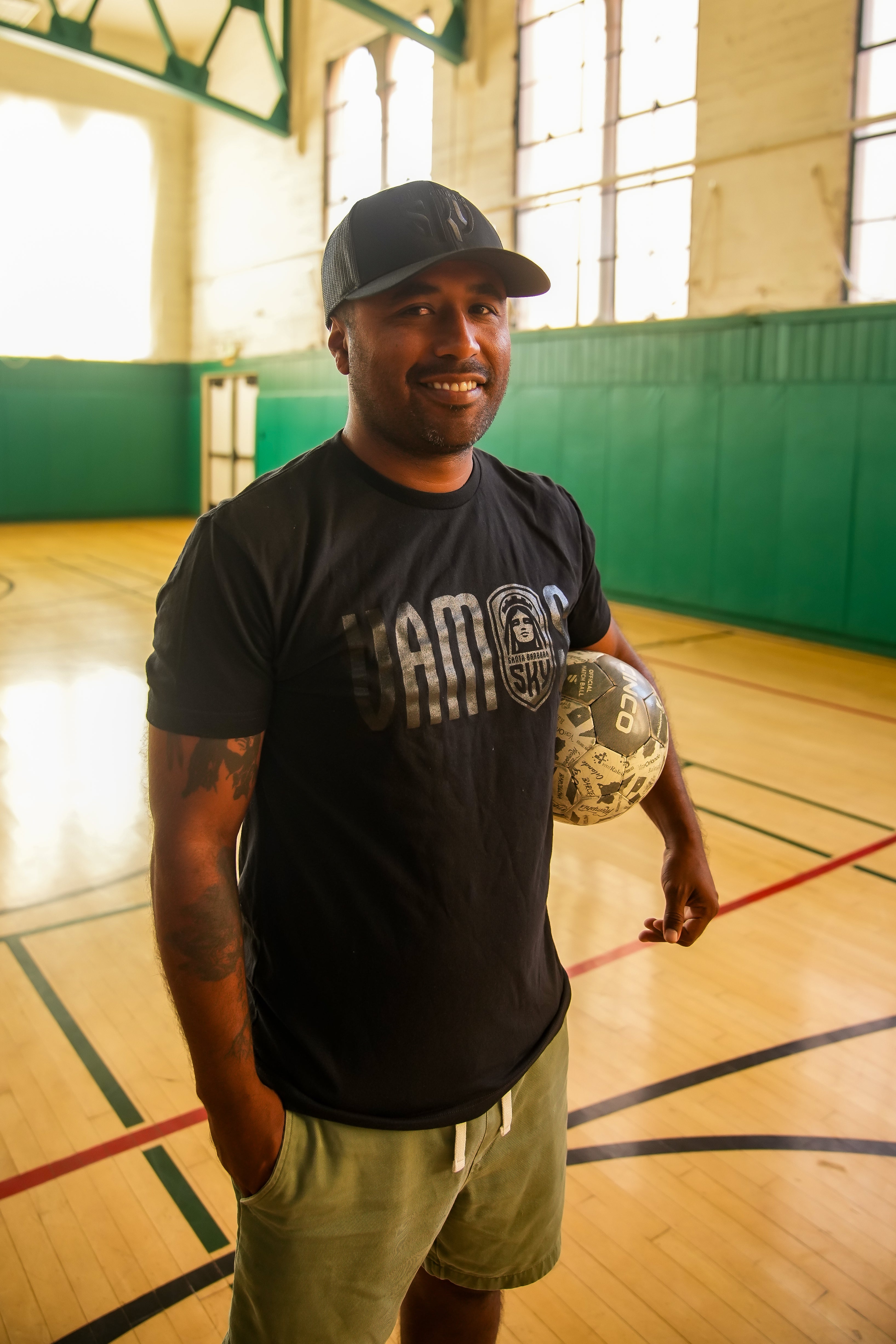 SB SKY FC Trucker Hat - Night Black Embroidery