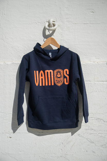 Youth - VAMOS SB SKY FC Hoodie - Sky Navy / Terracotta
