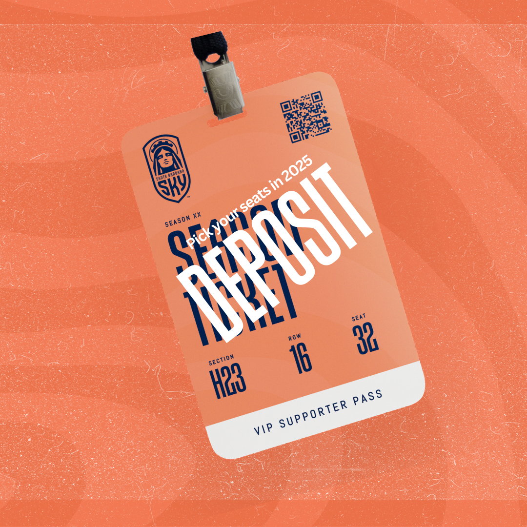 Santa Barbara SKY FC Season Ticket Deposit - Per Seat